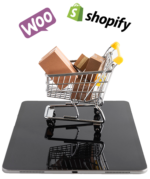 E Commerce Website Woocommerce and Shopify